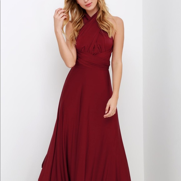 Lulus Tricks of the Trade Multi-way Maxi Dress - Picture 6 of 14